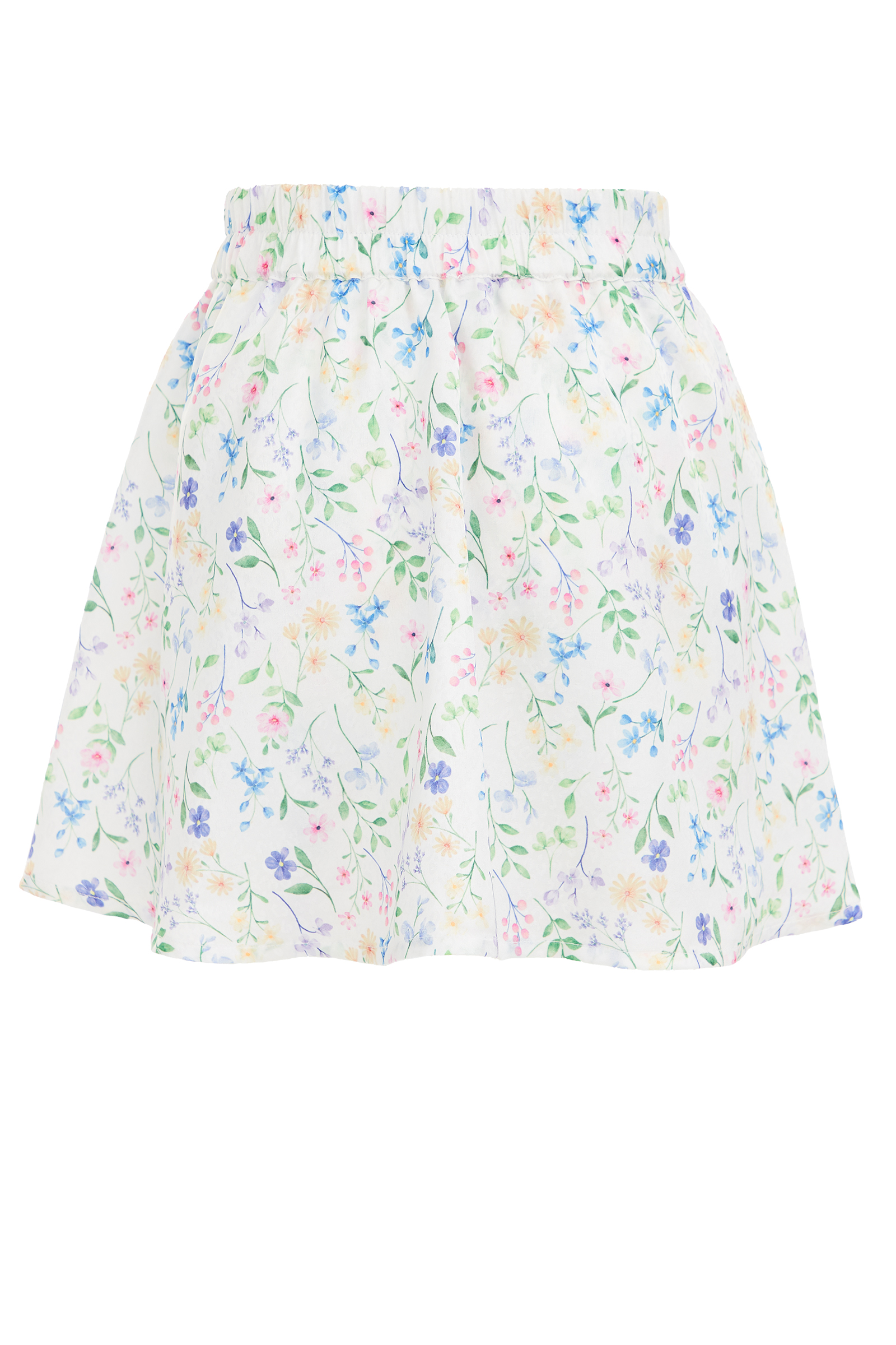 Meisjes skort met dessin WE Fashion Wit
