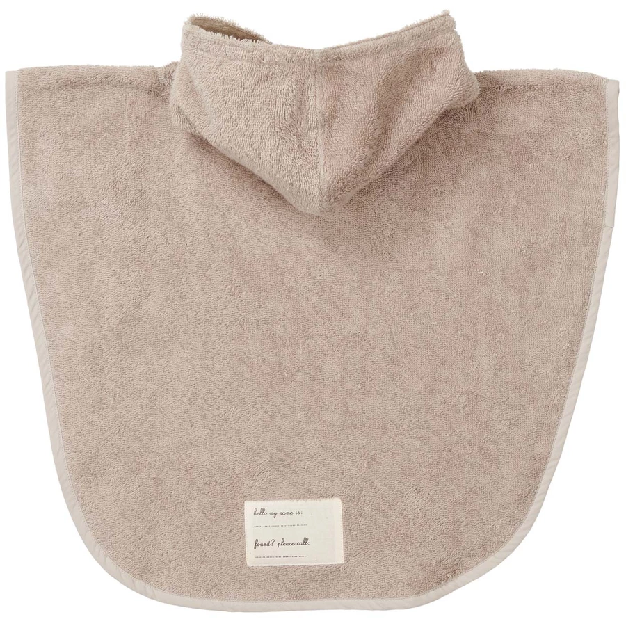 koeka Badeponcho Dijon Daily Taupe