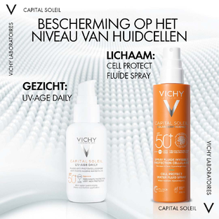 Vichy Capital Soleil Cell Protect Fluid Spray SPF50  200ML