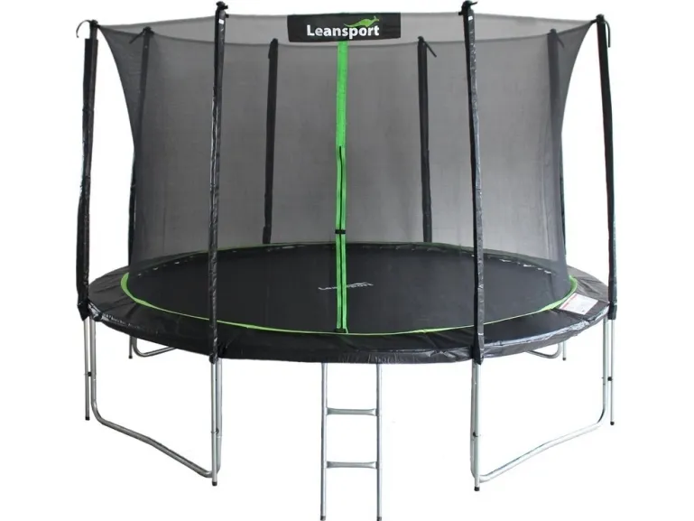 Lean Sport Pro havetrampolin med indvendigt net 12 FT 366 cm