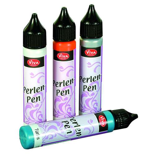 VIVA DECOR Perlen-Pen metallic
