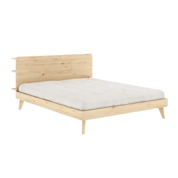Karup Design - Retreat Bettgestell 140 x 200 cm, carobbraun