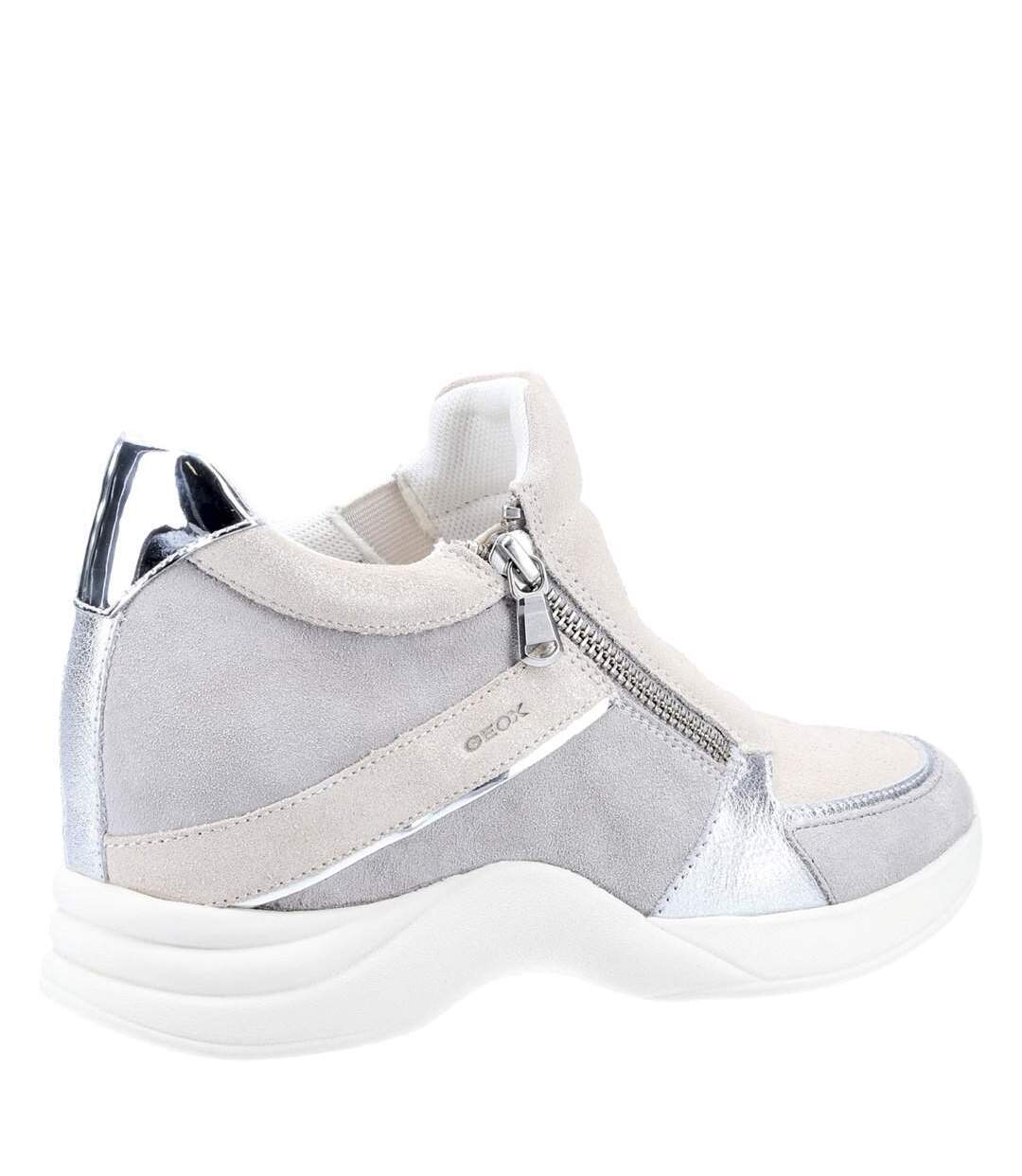 Geox - Baskets ARMONICA - Femme (Gris / blanc) - UTFS7714