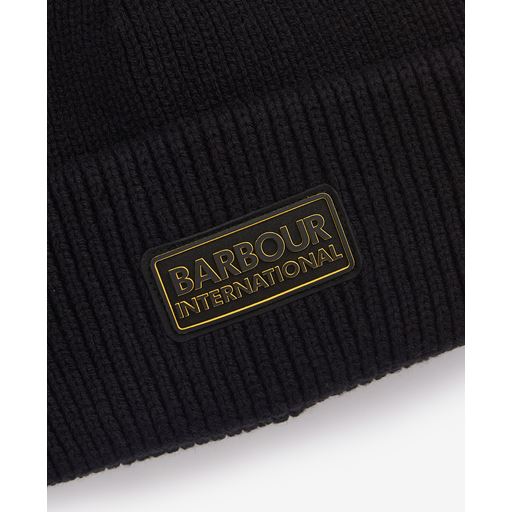 Barbour International Flex Beanie, Black, One size