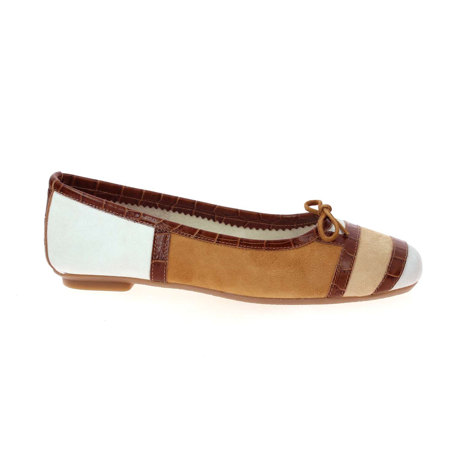 Ballerines et babies femme REQINS HONDRIANE MIXT CROCO