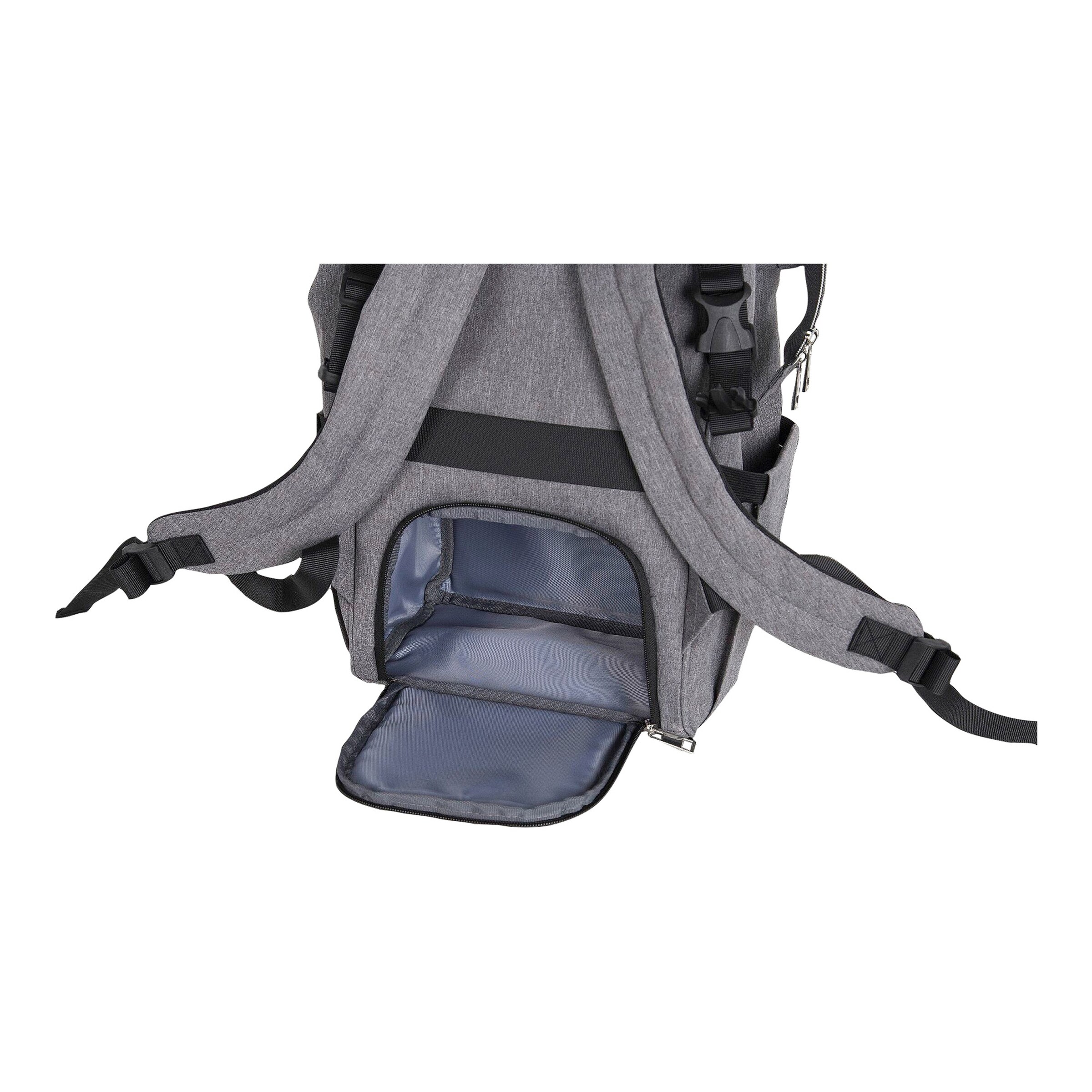 2hearts Wickelrucksack grau melange