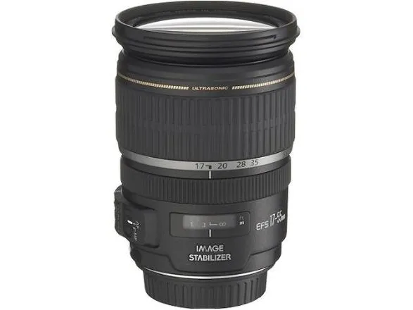 Canon EF-S - Zoomobjektiv - 17 mm - 55 mm - f/2.8 IS USM - Canon EF/EF-S - for EOS 1000, 40, 450, 50, 500, 7D, Kiss F, Kiss X2, Kiss X3, Rebel T1i, Rebel XS, Rebel XSi