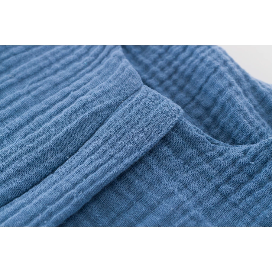 Träumeland Sommerschlafsack LIEBMICH Musselin hellblau