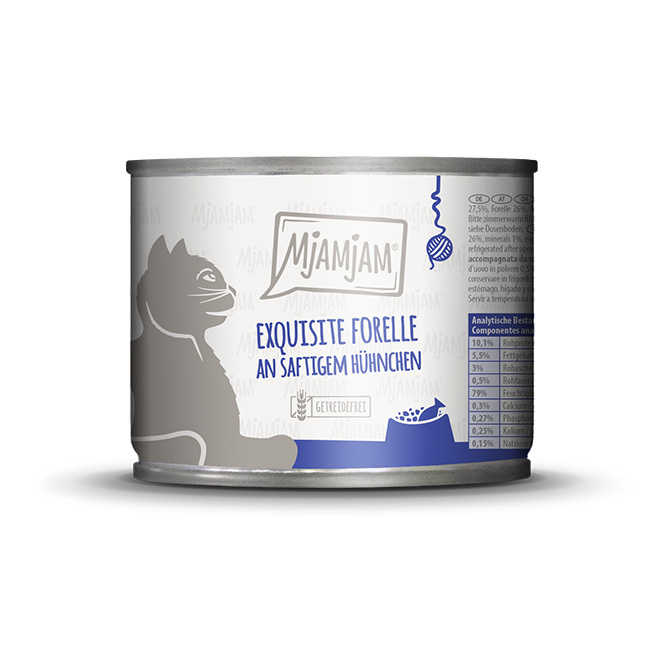 exquisite Forelle an saftigem Hühnchen