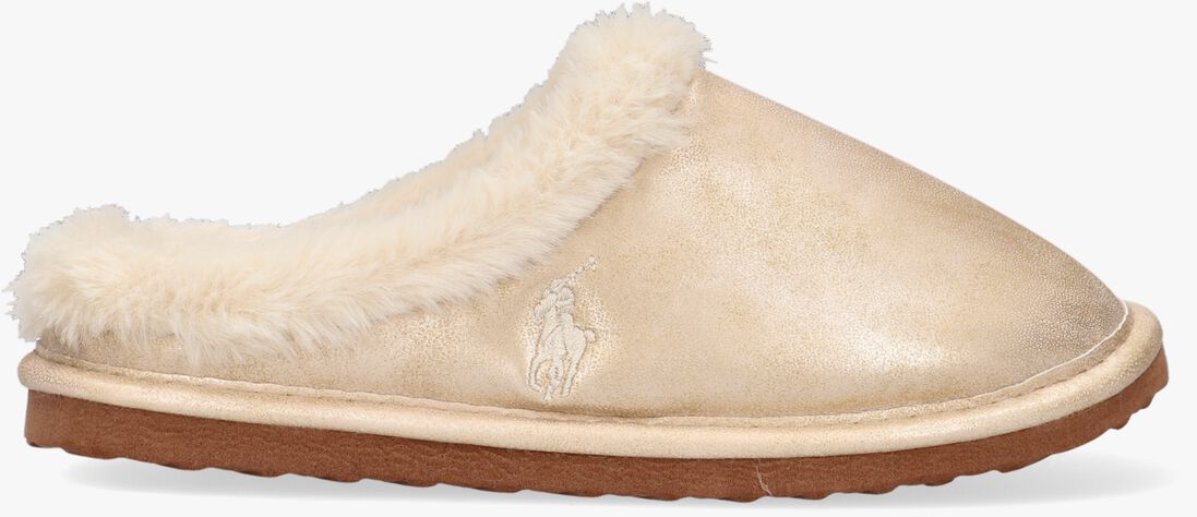 POLO RALPH LAUREN gouden polo ralph lauren pantoffels charlotte scuff