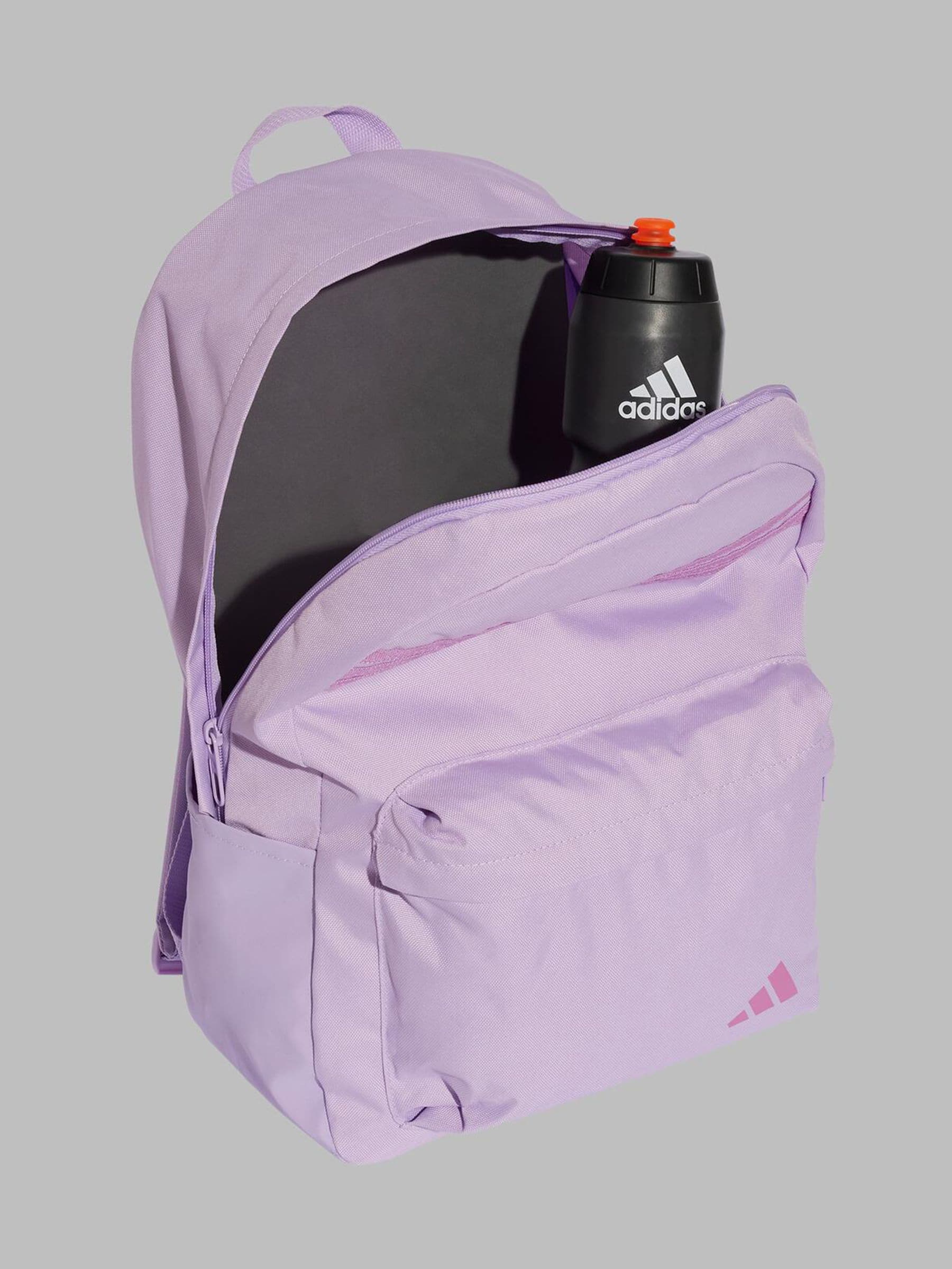 Paars - adidas 3 Stripe Pencil case & Backpack