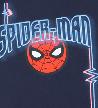 Name It Bluse - NmmJacinto Spider-Man - Navy Blazer m. Print