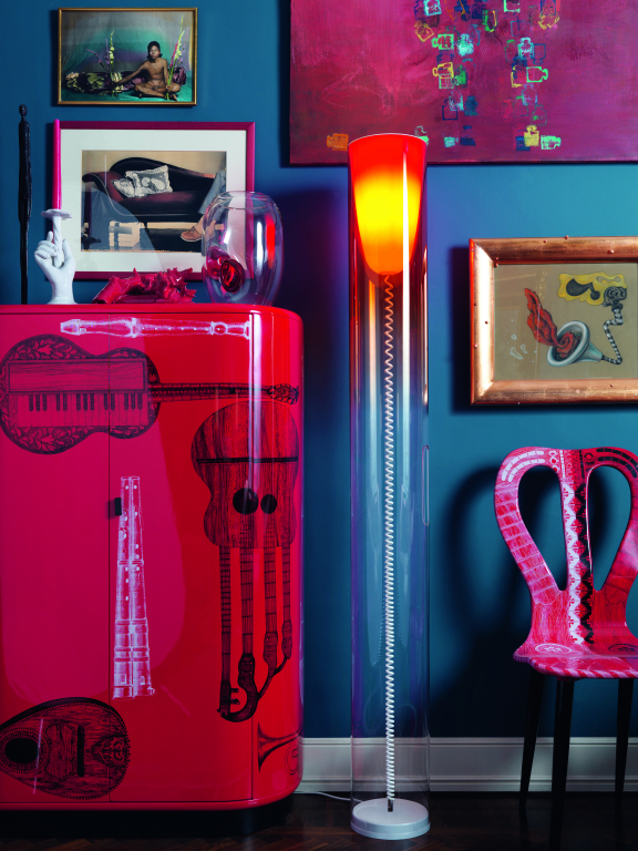 Kartell Toobe vloerlamp kristal