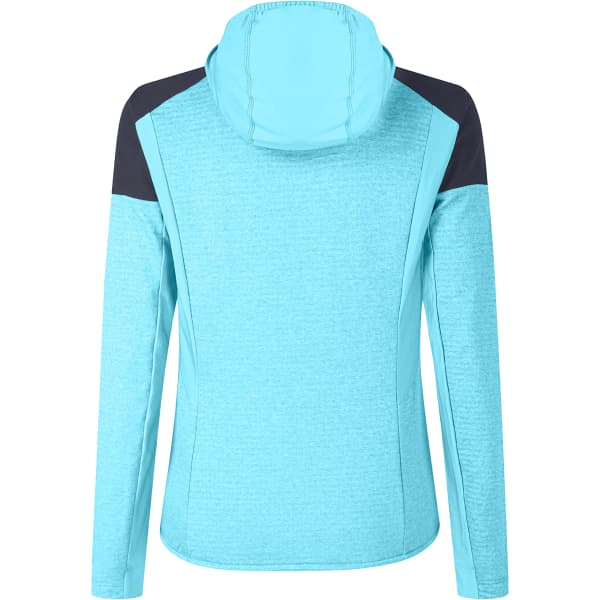 Veste polaire randonnée MONTURA THERMALGRID PRO 2 MAGLIA W TURQUOISE/GRAPHITE BLUE