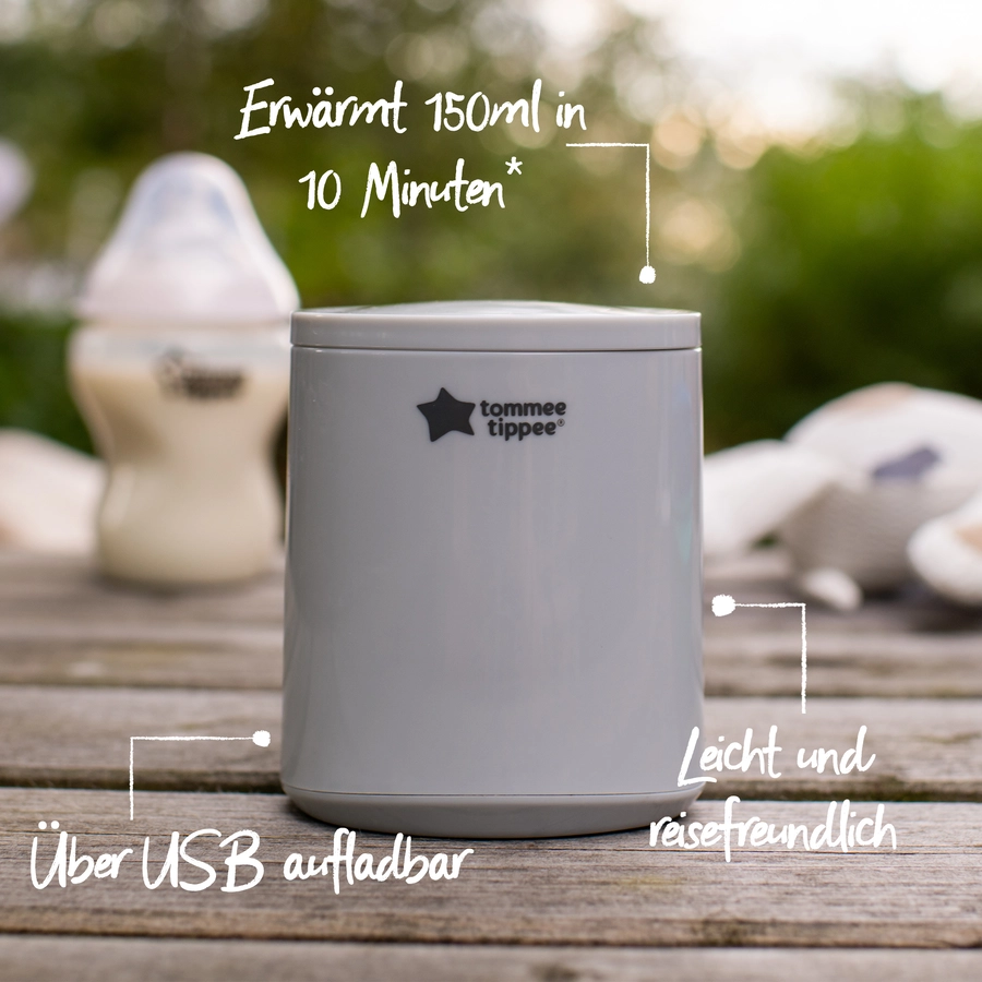 Tommee Tippee Flaschenwärmer LetsGo, tragbar