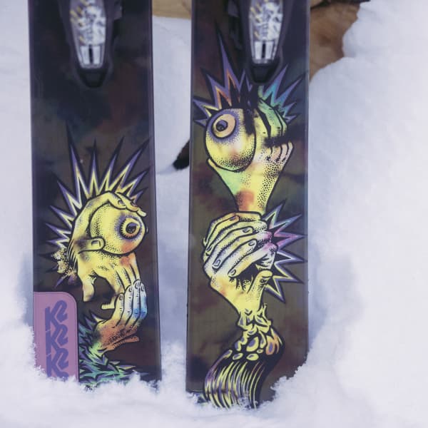 Ski K2 RECKONER 124 BLACK/MULTICO