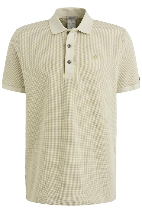 Cast Iron beige heren polo