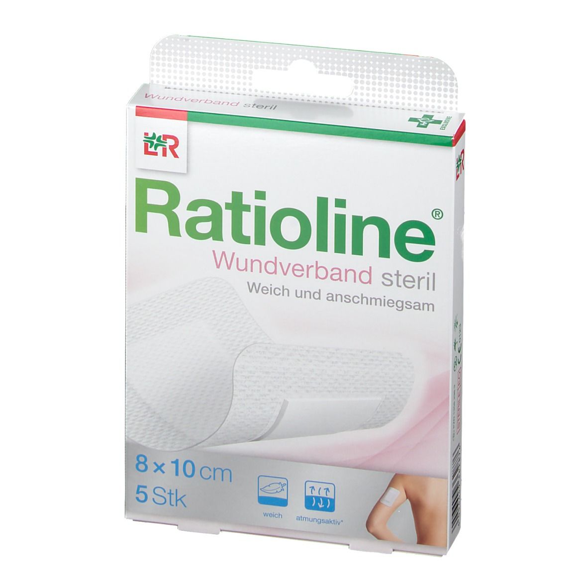 Ratioline® Wundverband 10 cm  x 8 cm steril