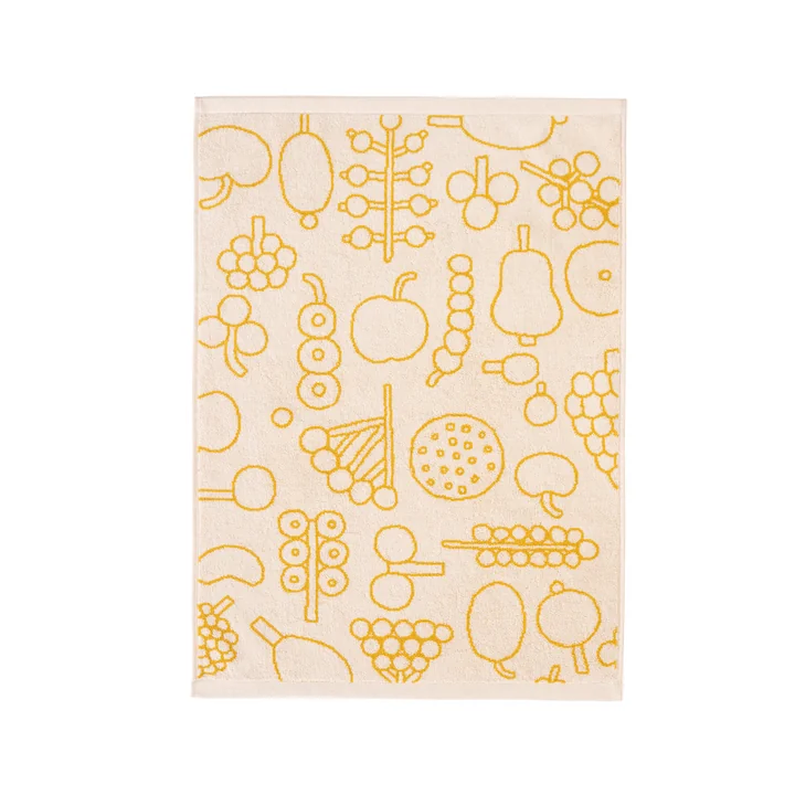 Iittala - Oiva Toikka Handtuch 50 x 70 cm, Frutta gelb