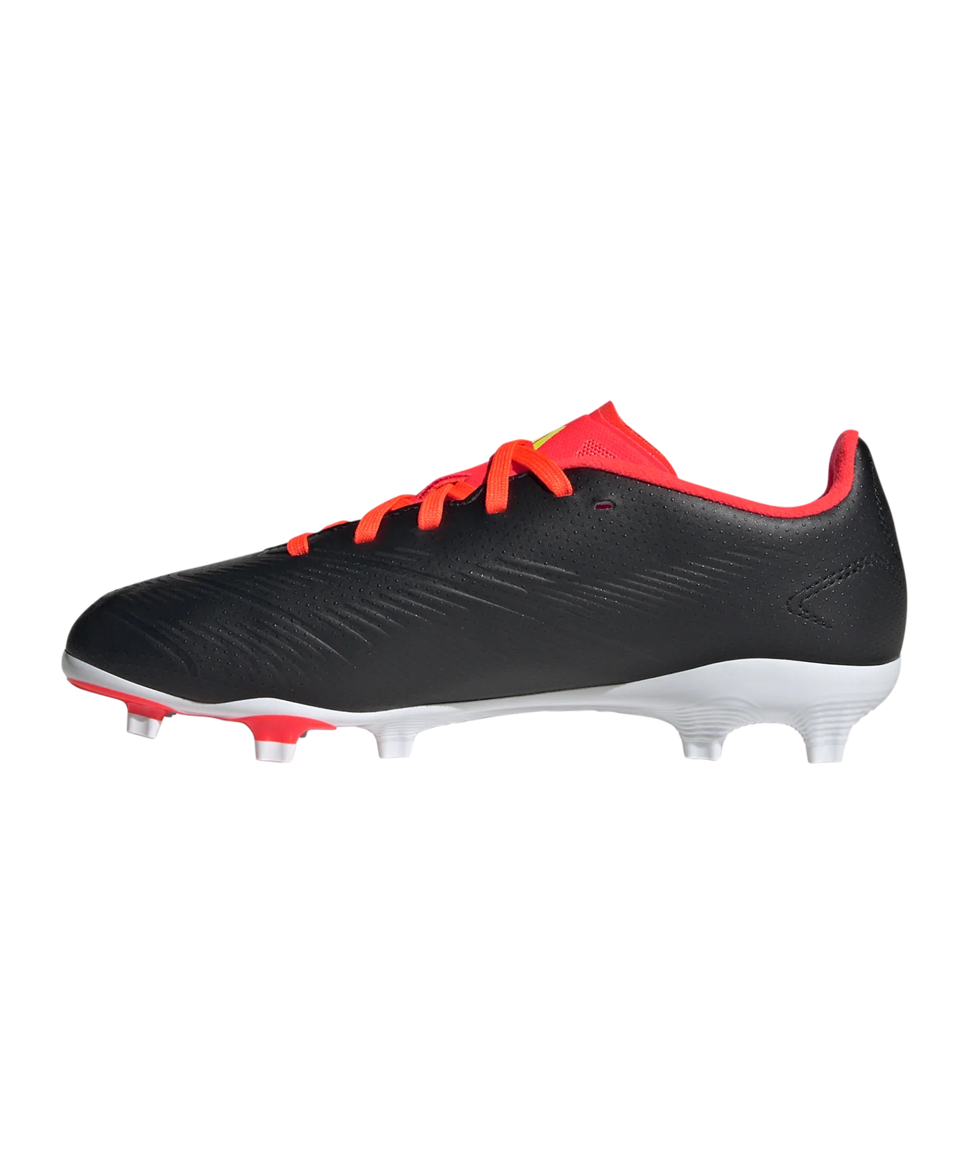 adidas Predator League FG Solar Energy Kids Schwarz Weiss Rot