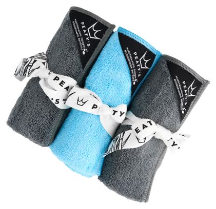 Kit Chiffons Microfibre Peaty's Bamboo (x3)