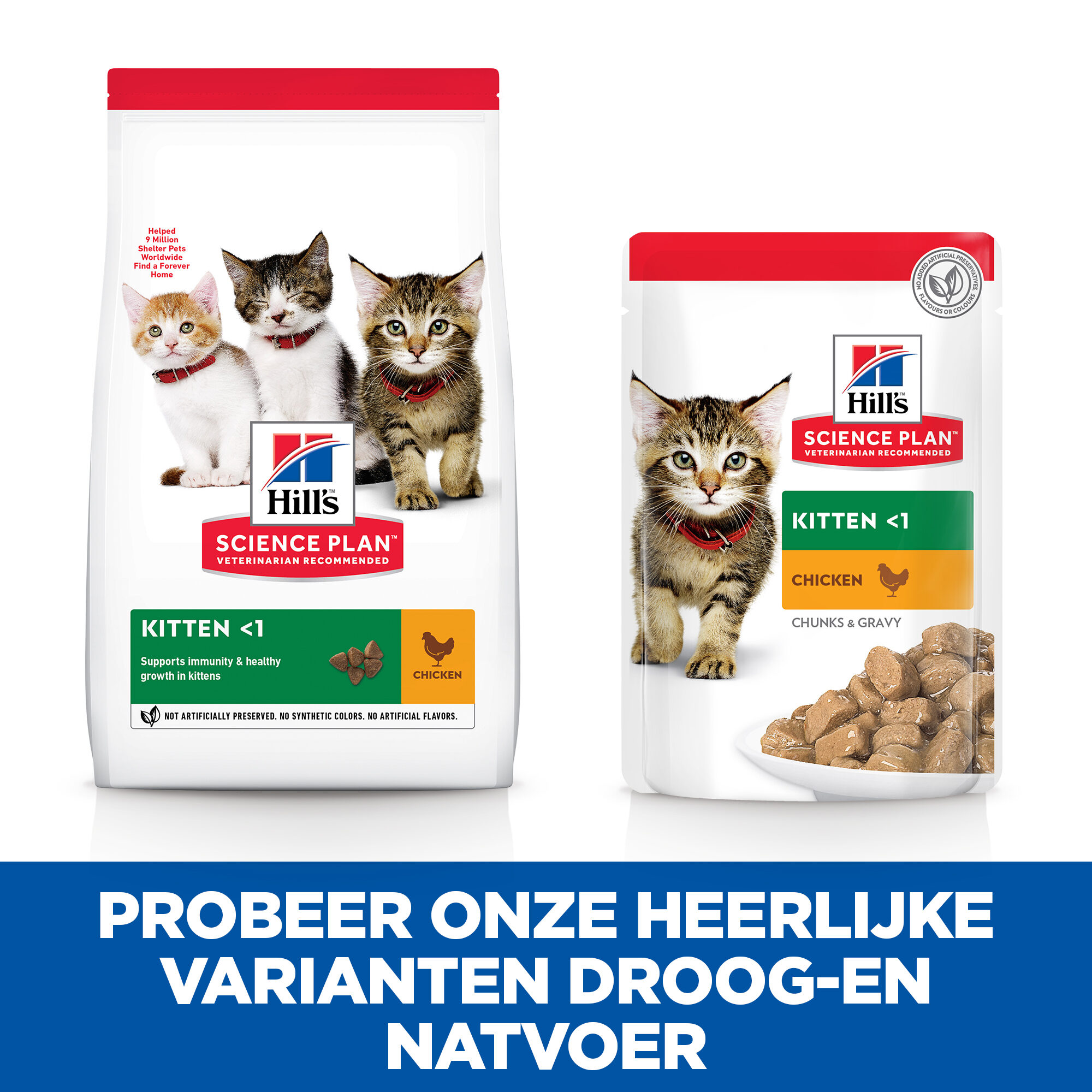 Hill's Science Plan - Kitten - Maaltijdzakje