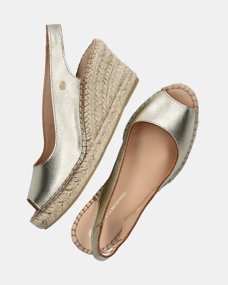 Fred de la Bretoniere Clare Beau Espadrilles  - goud
