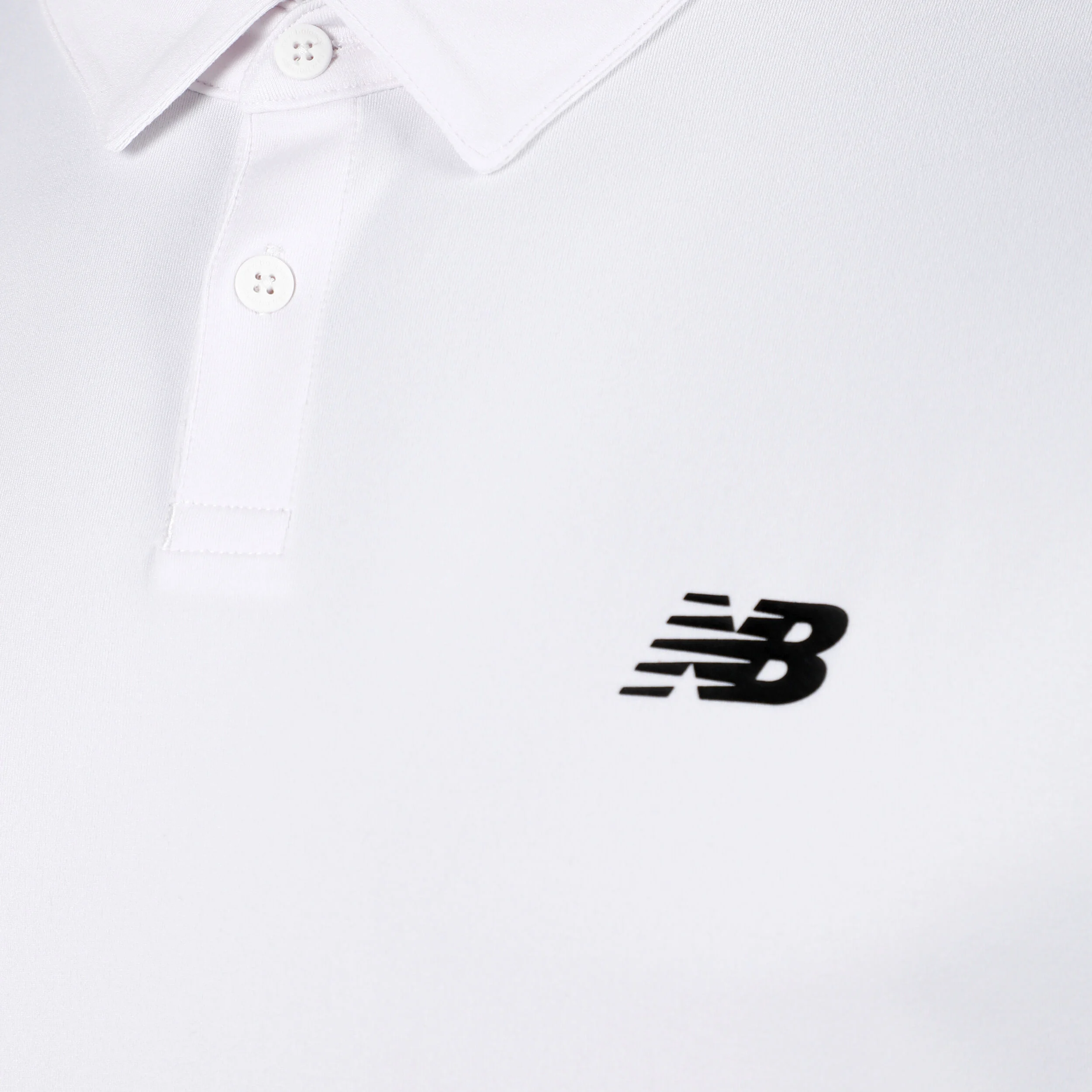 New Balance Performance Polo Hommes - Blanc