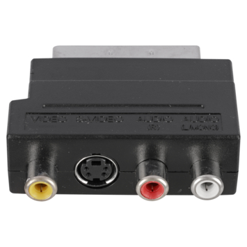 Q-Link scart adapter/schakelaar scart/3XRCA/SVHS