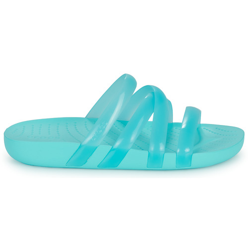Crocs - CROCSSPLASHGLOSSYSTRAPPY - Bleu