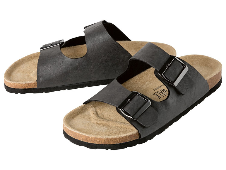 Leren heren slippers
