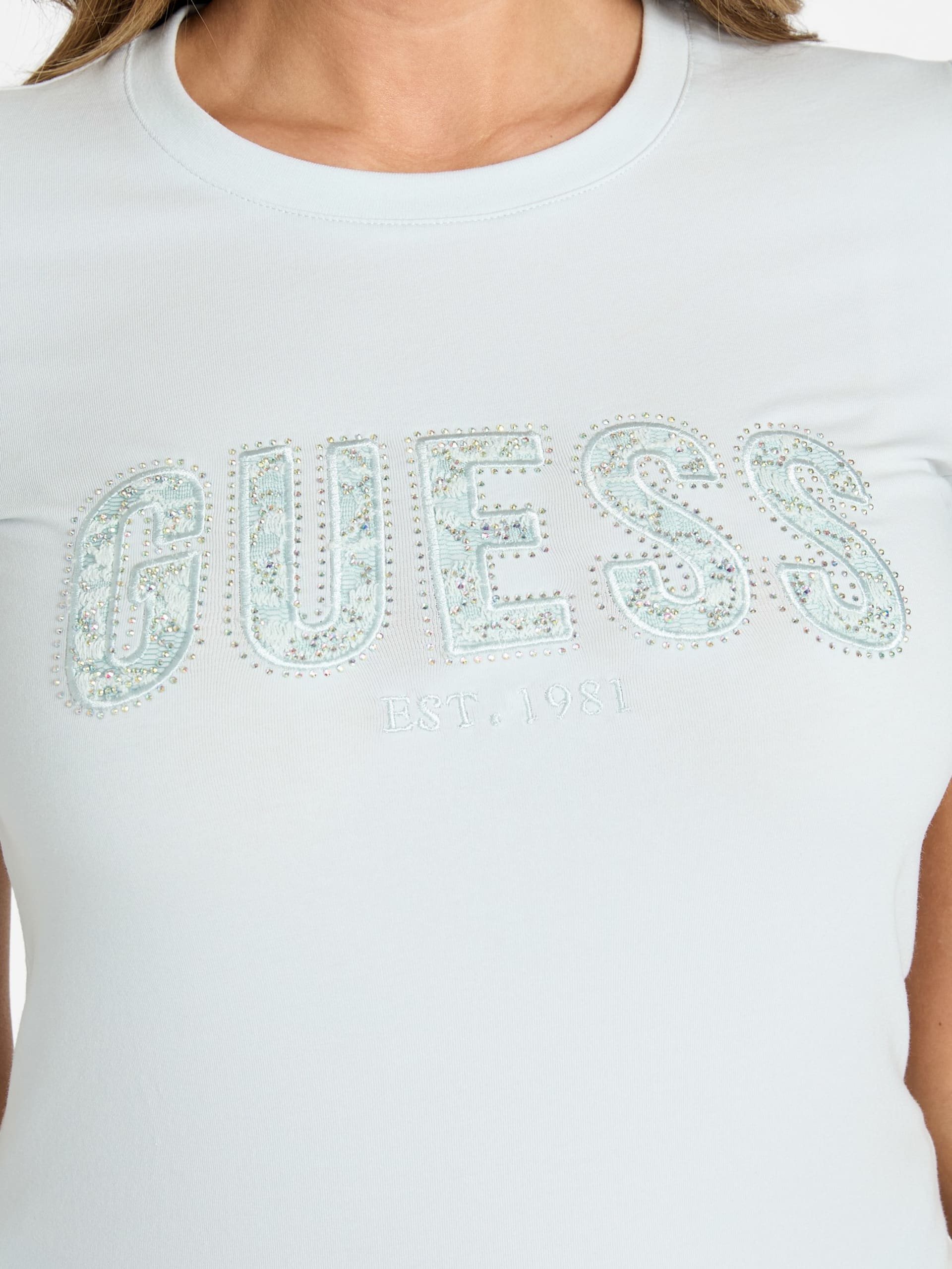 Camiseta Eco Lace com Logo Exclusivo
