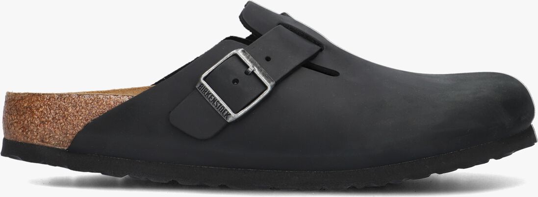 BIRKENSTOCK zwarte birkenstock pantoffels boston heren