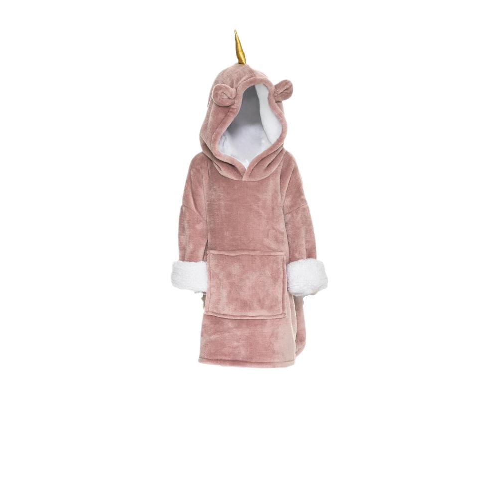 Atmosphera Sweat Plaid Rose Enfant Atmosphera Licorne 3-10 Ans