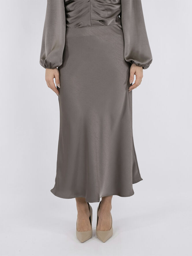 Neo Noir Bovary Skirt Warm grey