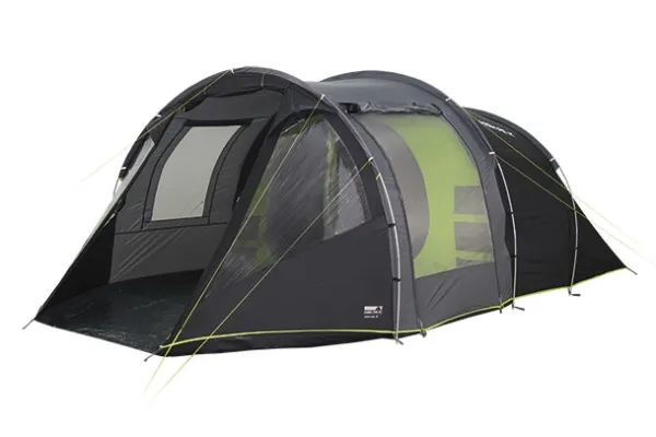 High Peak Paros 5, Camping, Tunneltelt, 11,8 kg, Grøn, Grå