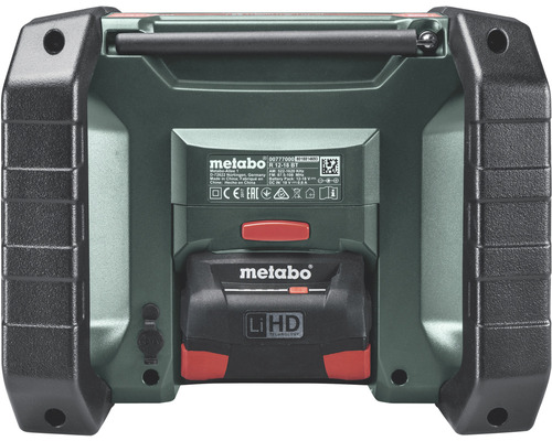 Draadloze bouwradio Metabo R 12-18 Bluetooth