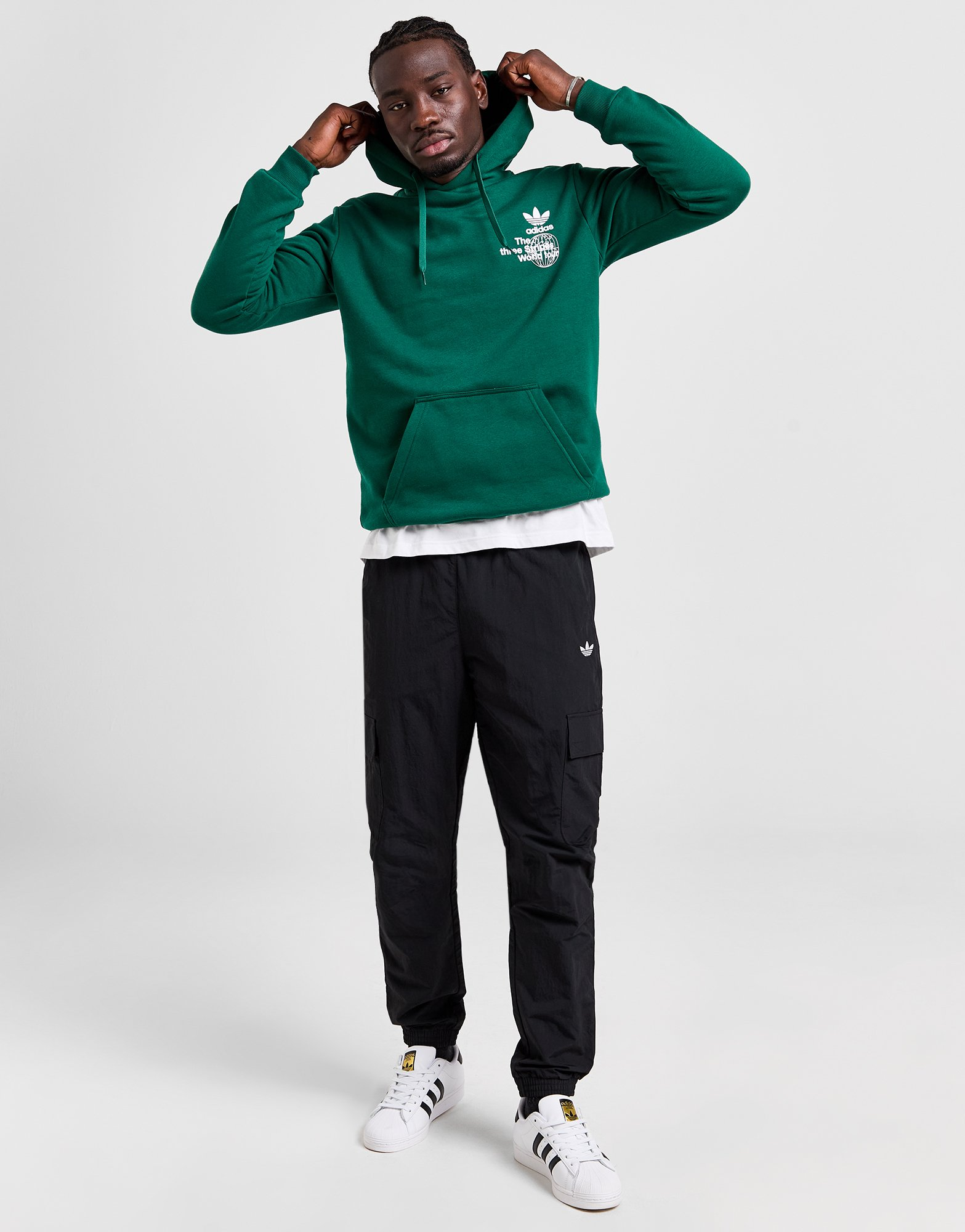 adidas Originals Sweat à Capuche World Tour Homme