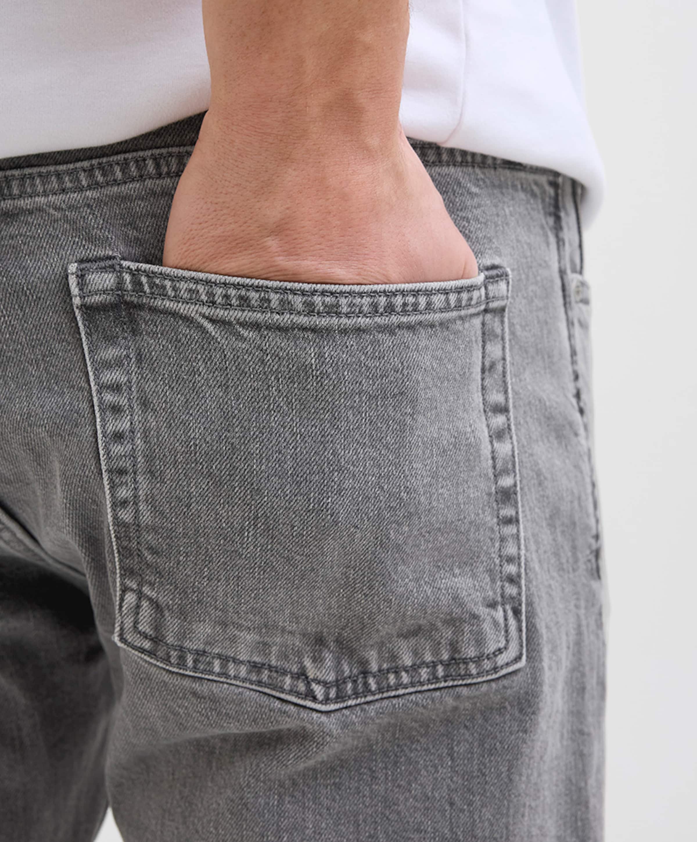 Jack & Jones JJICHRIS JJCLASSIC AM 676 NOOS heren jeans grijs