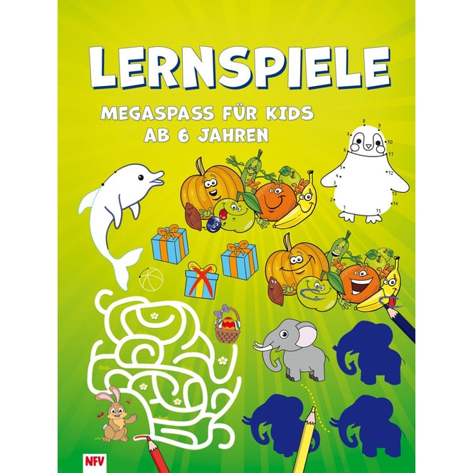 Lernspiele - Megaspaß für Kids ab 6 Jahren