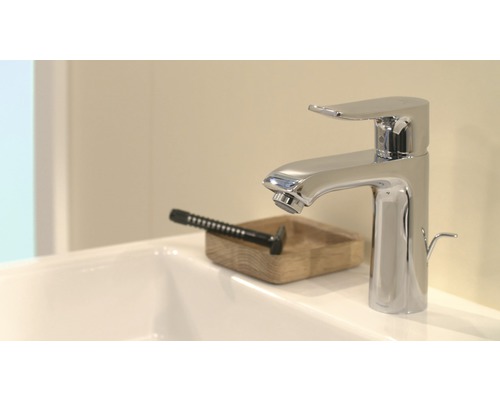 hansgrohe Metris 31080000 chroom wastafelmengkraan inclusief afvoergarnituur
