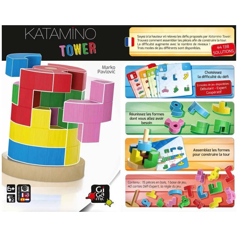 Katamino tower