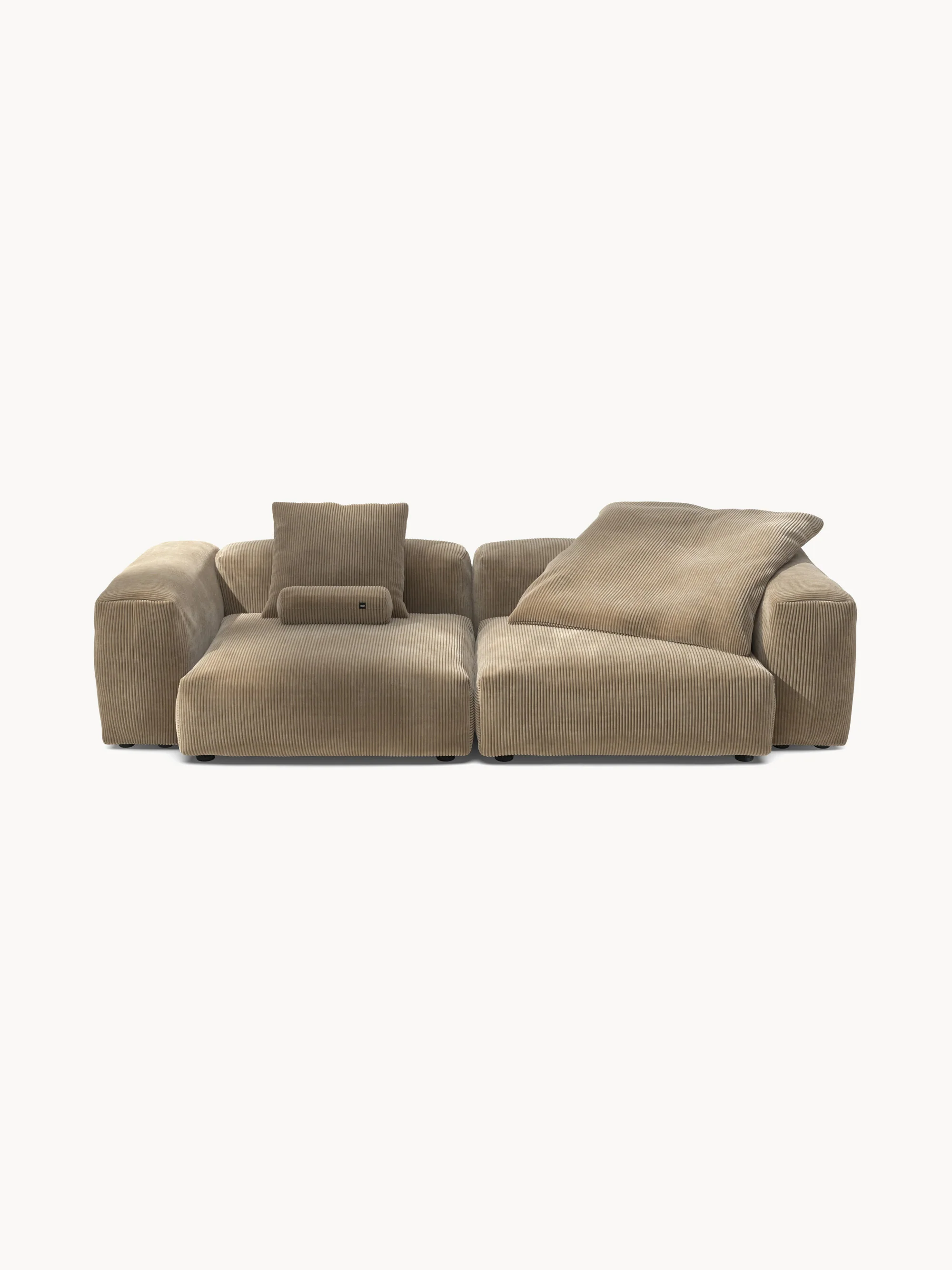 Modulaire bank Vetsak (3-zits) van corduroy