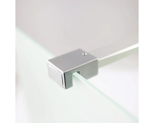 Ronde douchedraaideur Breuer Panorama R500 90x90 cm helder glasprofiel kleur chroom