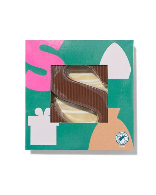 lettre S en chocolat au lait 40g