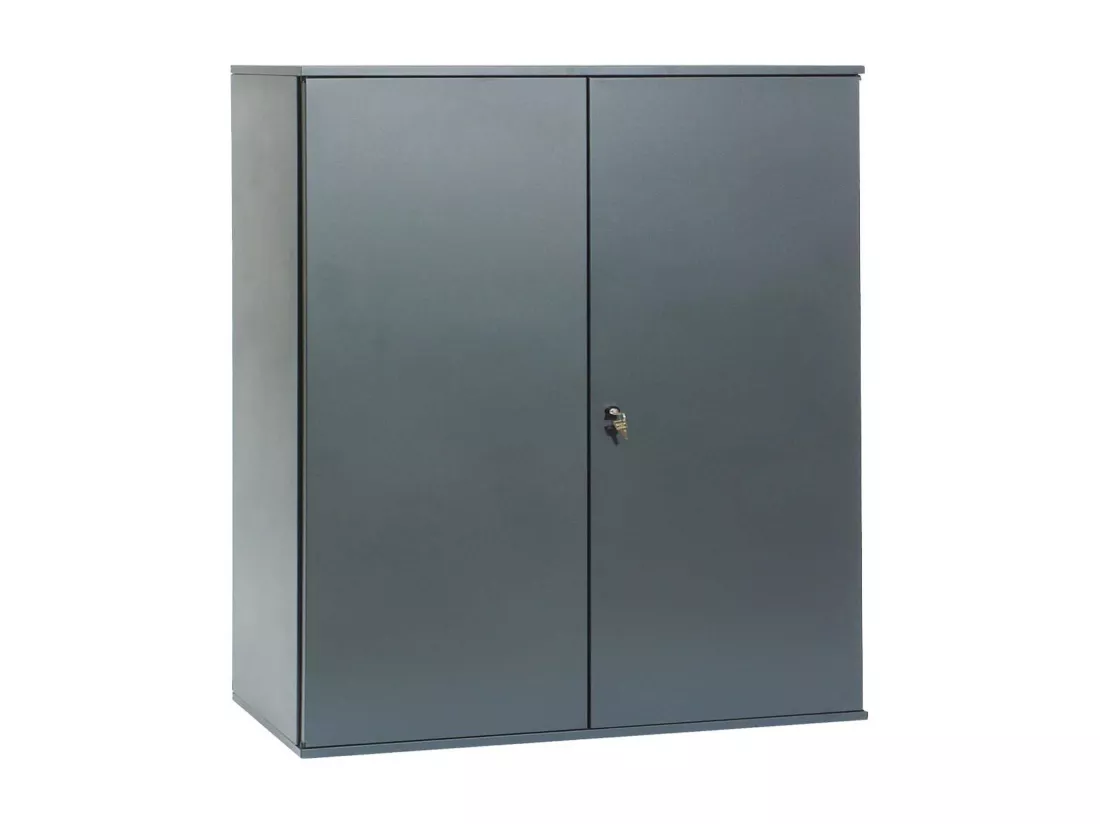 Armoire métallique anthracite Brico Hauteur 105 cm