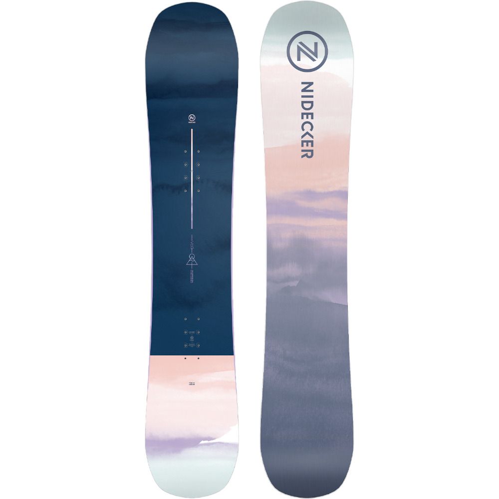 Nidecker ORA - Snowboard all mountain Femme blue/pink/pink/grey