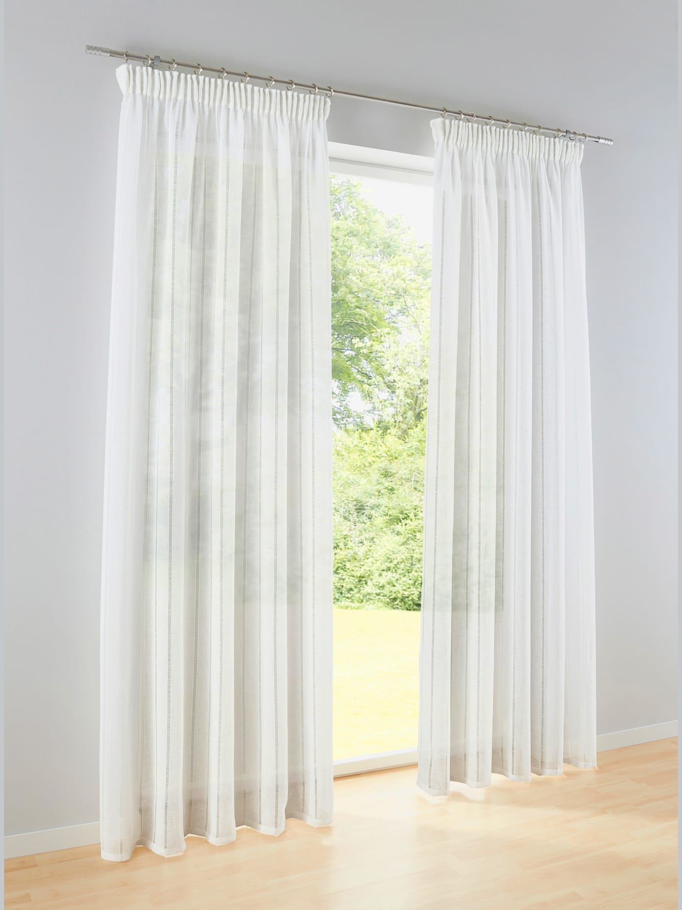 Store décoratif matière semi-transparente