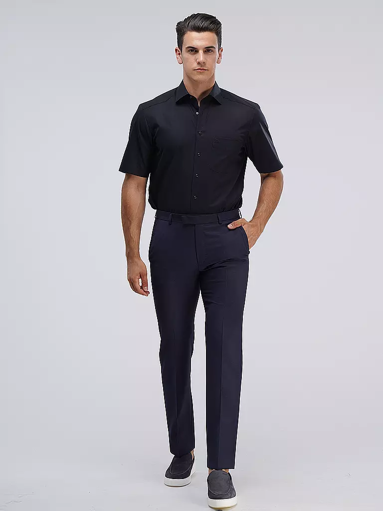 OLYMP Hemd Regular Fit  schwarz