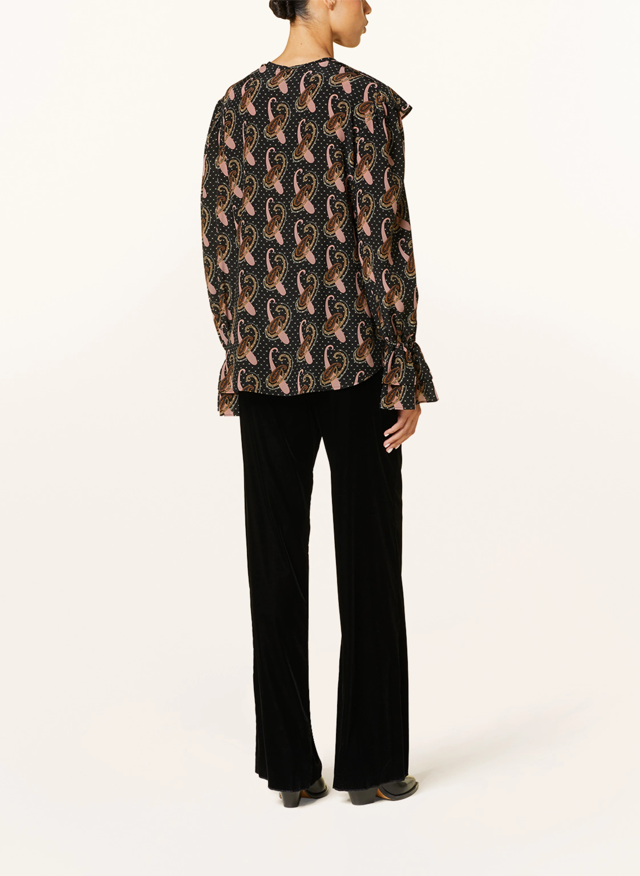 ETRO Seidenbluse mit Rüschen
